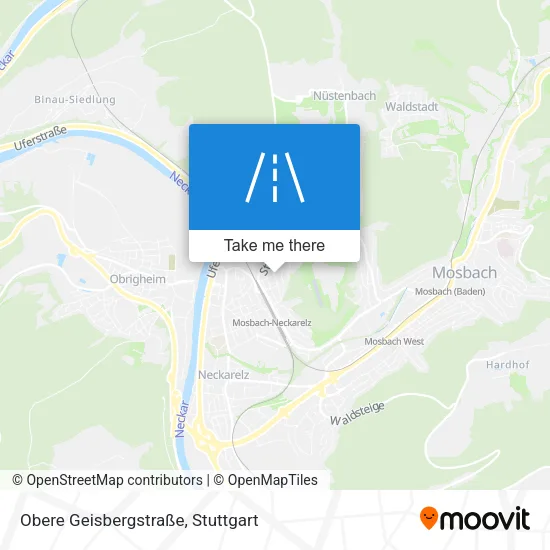 Карта Obere Geisbergstraße