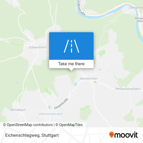 Карта Eichenschlagweg