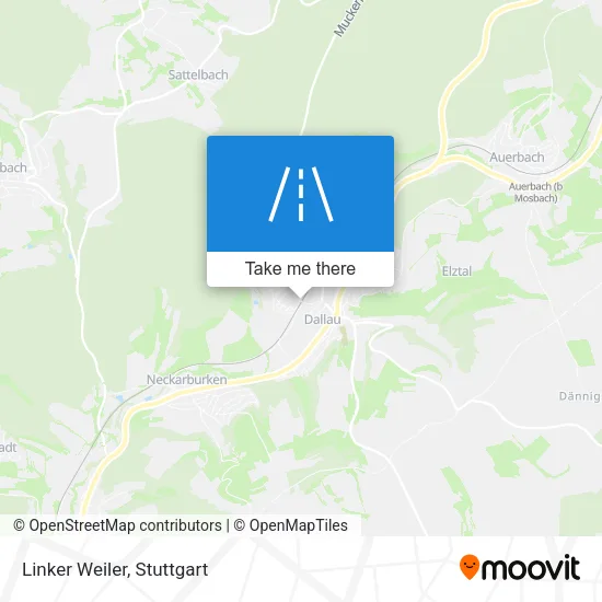 Карта Linker Weiler