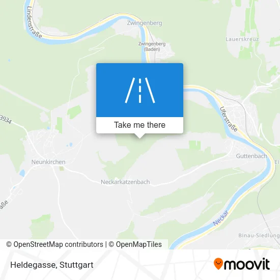 Карта Heldegasse