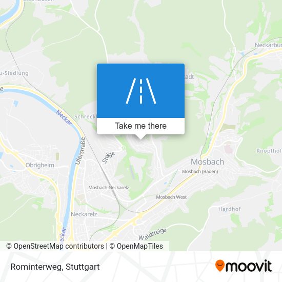 Карта Rominterweg