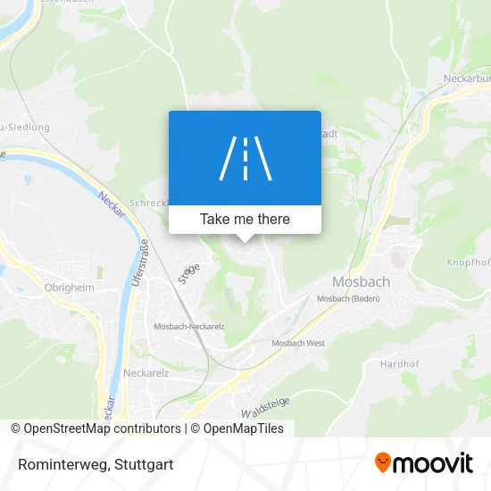 Карта Rominterweg