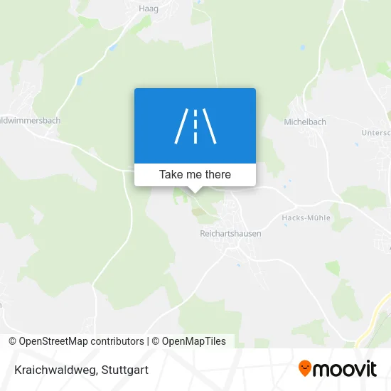 Kraichwaldweg map
