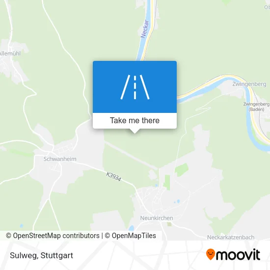 Карта Sulweg