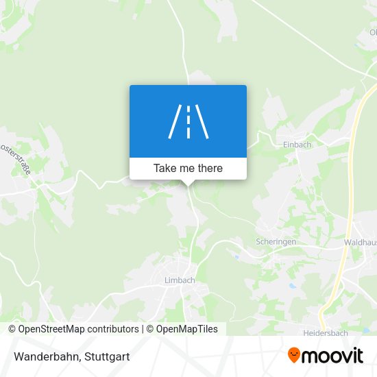 Карта Wanderbahn