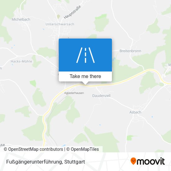 Fußgängerunterführung map