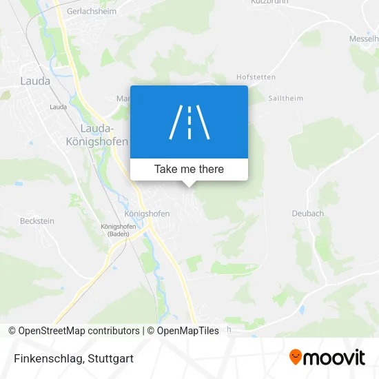 Карта Finkenschlag