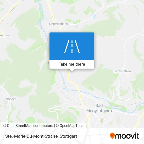 Карта Ste.-Marie-Du-Mont-Straße