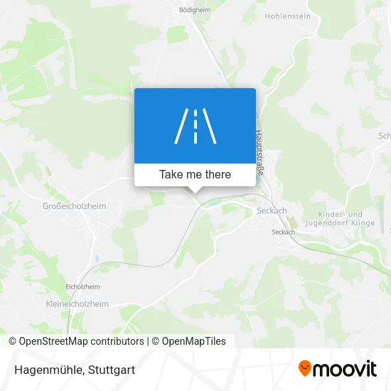 Hagenmühle map