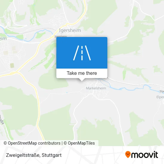 Карта Zweigeltstraße