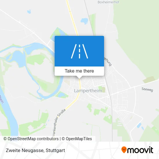 Карта Zweite Neugasse