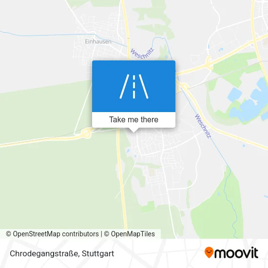 Карта Chrodegangstraße