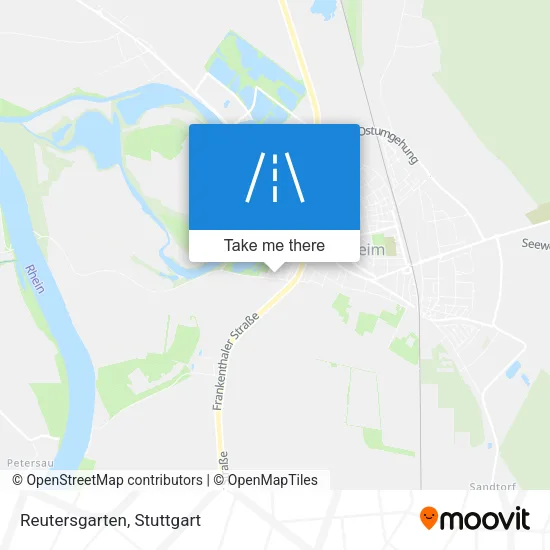 Карта Reutersgarten