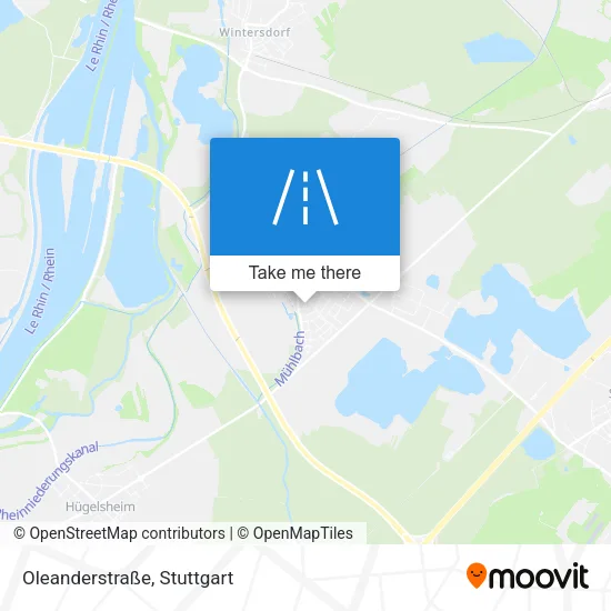 Oleanderstraße map