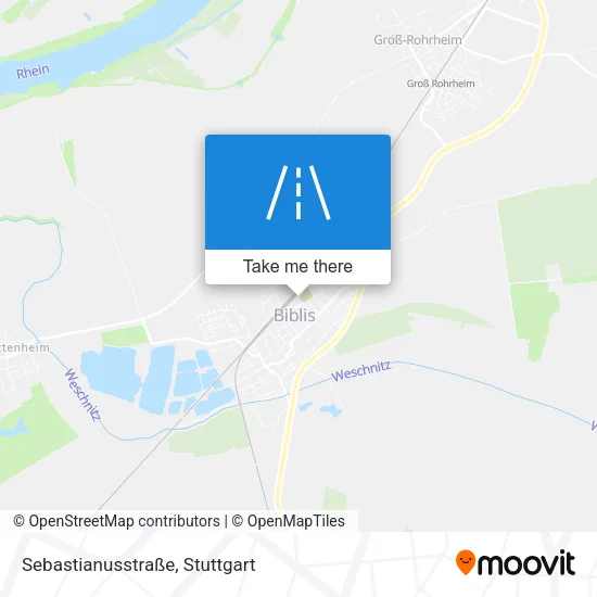 Карта Sebastianusstraße
