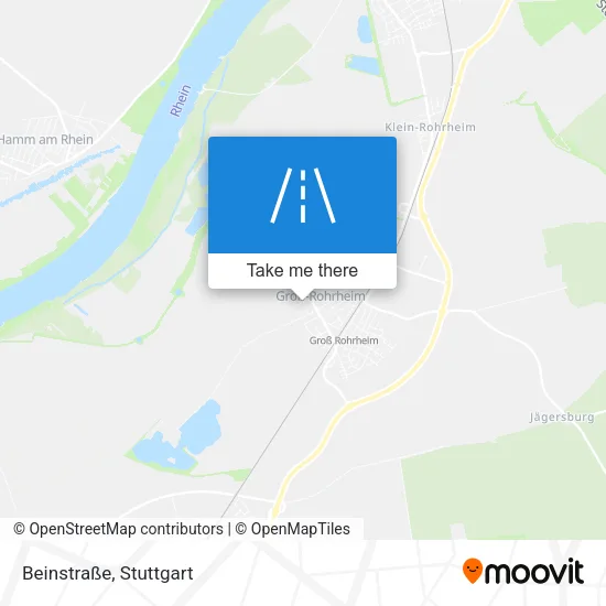 Карта Beinstraße