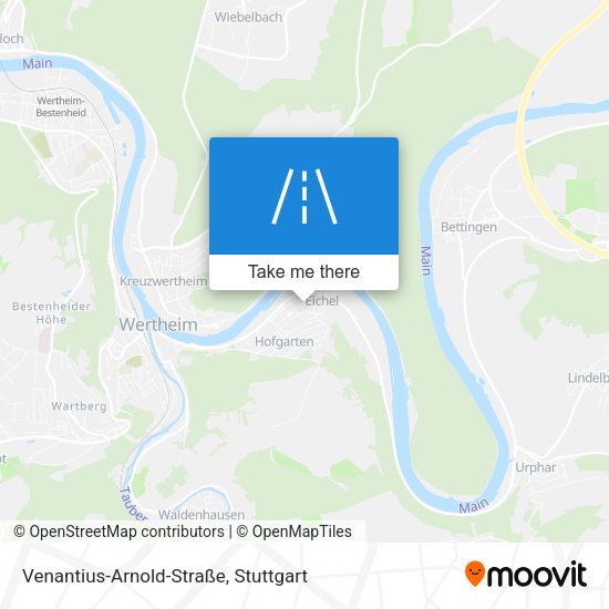 Venantius-Arnold-Straße map