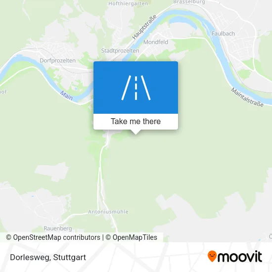 Карта Dorlesweg