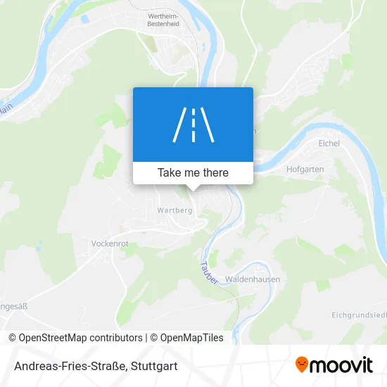 Карта Andreas-Fries-Straße