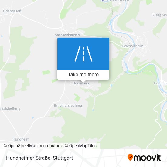 Hundheimer Straße map