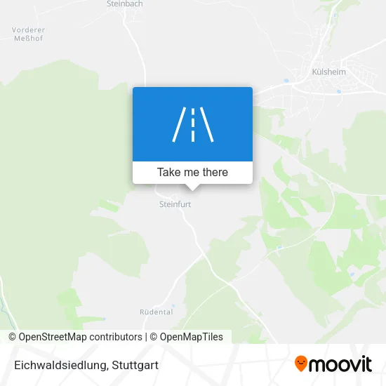 Карта Eichwaldsiedlung