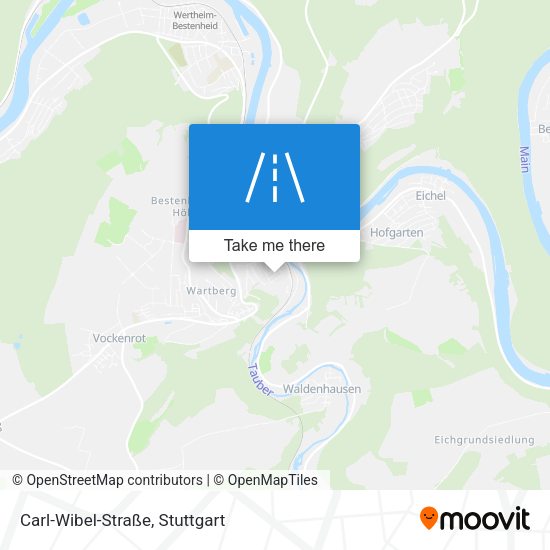 Carl-Wibel-Straße map