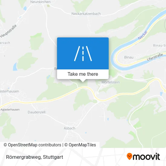 Карта Römergrabweg