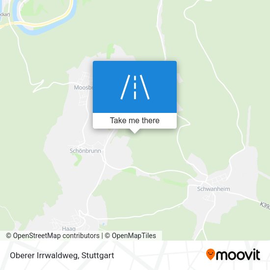 Карта Oberer Irrwaldweg