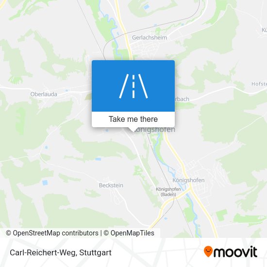Карта Carl-Reichert-Weg