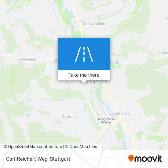 Карта Carl-Reichert-Weg