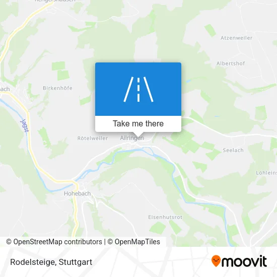 Карта Rodelsteige