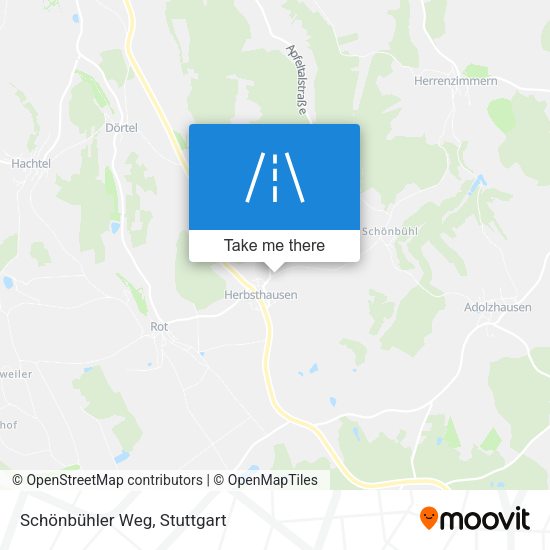 Schönbühler Weg map