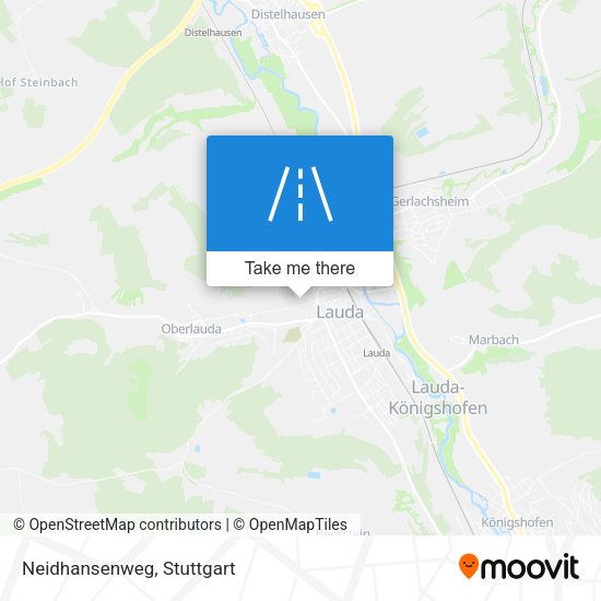 Карта Neidhansenweg