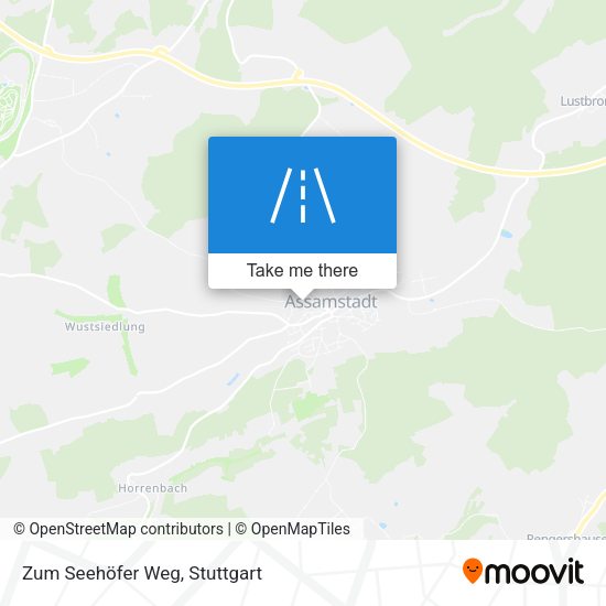 Карта Zum Seehöfer Weg