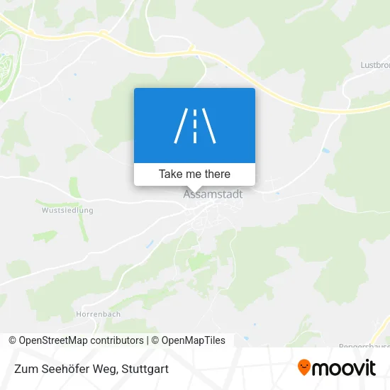 Карта Zum Seehöfer Weg