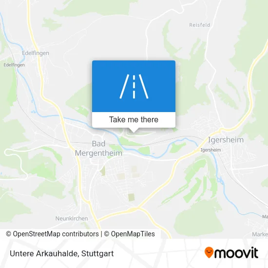 Карта Untere Arkauhalde