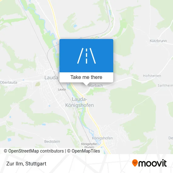 Карта Zur Ilm