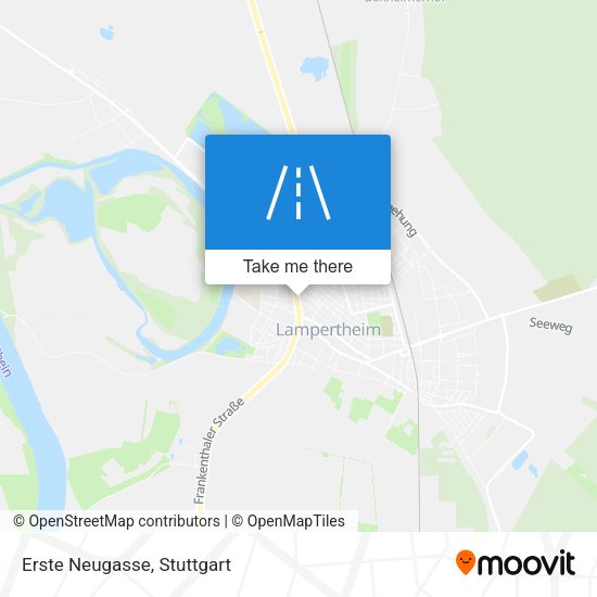 Карта Erste Neugasse