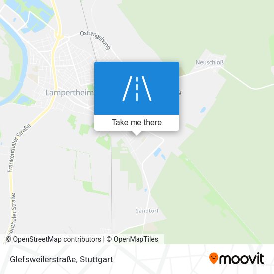 Glefsweilerstraße map