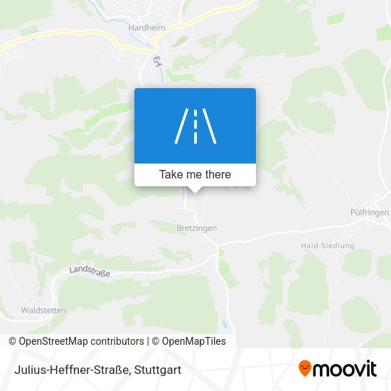 Julius-Heffner-Straße map