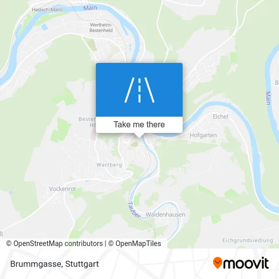 Карта Brummgasse