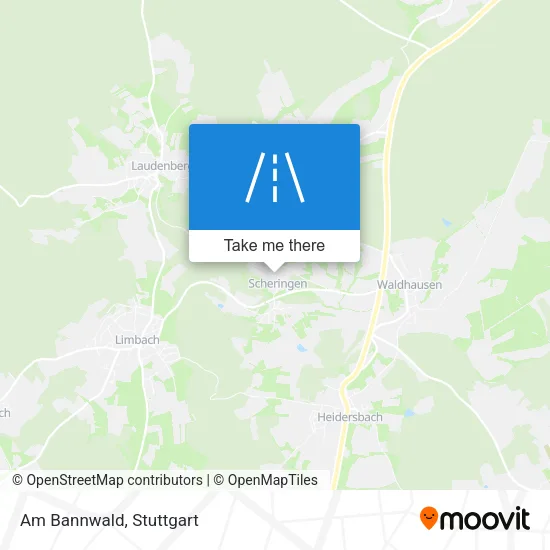 Карта Am Bannwald