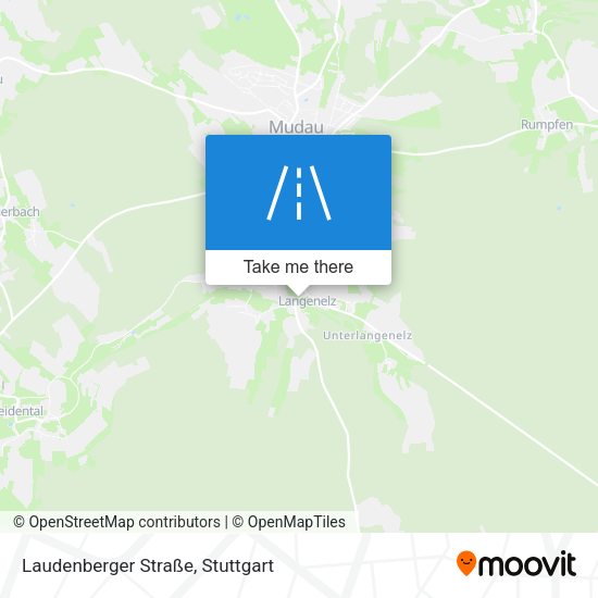 Laudenberger Straße map