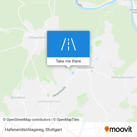Hafenendschlagweg map