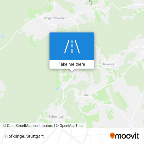 Карта Hofklinge