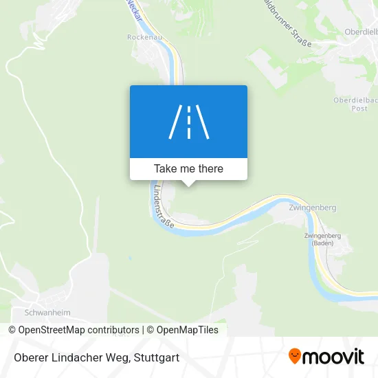 Карта Oberer Lindacher Weg