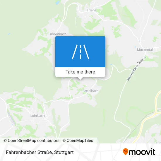 Карта Fahrenbacher Straße