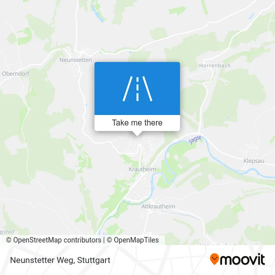 Карта Neunstetter Weg