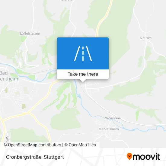Карта Cronbergstraße
