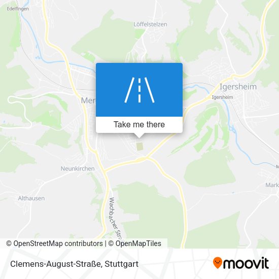 Clemens-August-Straße map